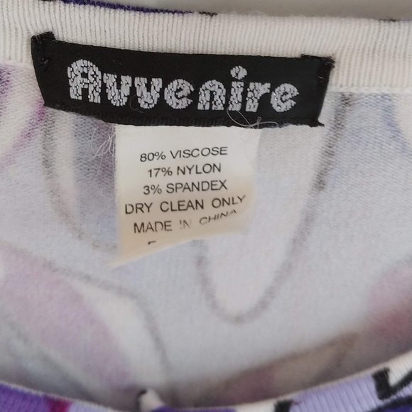 Avvenire Purple Burgundy 3/4 sleeve top cardigan - Picture 3 of 7